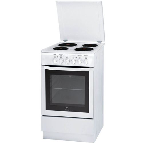 Indesit I5e6cae /fr Cuisinière Avec Un Four - Électrique - 50 Cm - 57 L - Blanc