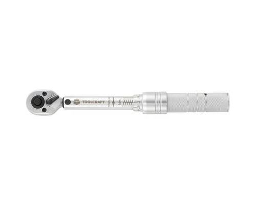 Facom Toolcraft 819161 Clé Dynamométrique avec Cliquet Réversible 1/4 (6.3 Mm) 1 - 6 Nm