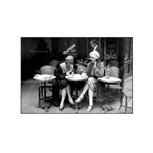 Affiche papier - Café et Cigarette, Paris, 1925 - Roger-Viollet - 60x80 cm