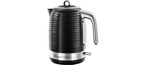Russell hobbs inspire bouilloire 1,7 l noir, argent 2400 w (24361-70) inspire black 24361-70