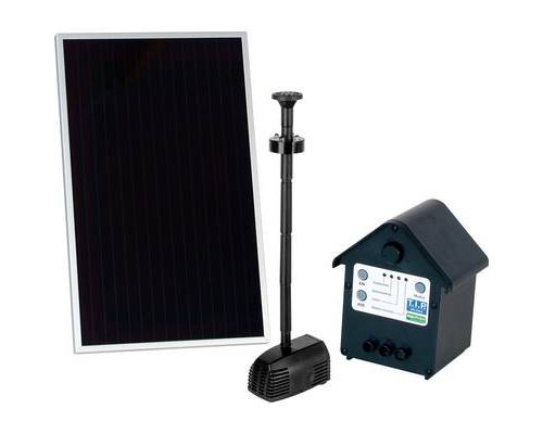 Pompe pour fontaine et jeux d'eau avec batterie solaire Solarmax