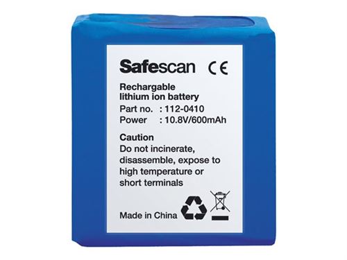 Safescan LB-105 - batterie pour détecteur de contrefaçons - Li