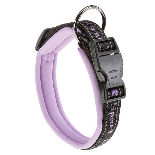 Comparer les prix de Ferplast Collier pour chiens SPORT DOG C25/45, poignée rembourée, ceinture réfléchissante, étiquette porte-nom, A: 35÷45 cm - B: 25 mm lilas