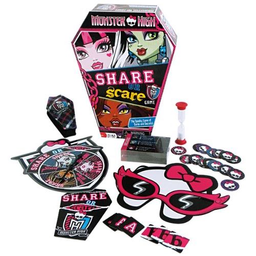 Jeu de partage ou de peur de Monster High