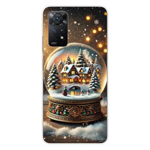 Coque en silicone imprimée compatible Xiaomi Redmi Note 11 Pro Plus 5G NO Globe Féérique