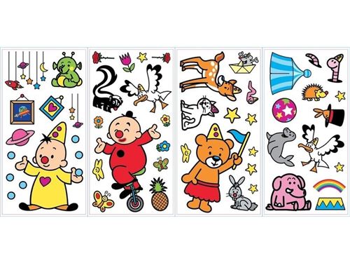 Studio 100 stickers muraux Bumba colocataires 52 stickers