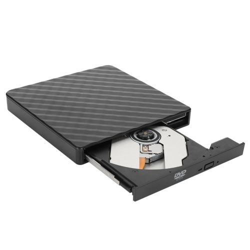 Lecteur Optique Externe Pour Ordinateur / USB3.0 Graveur CD DVD / Pour Win98 / Me / 2000 / Xp Noir