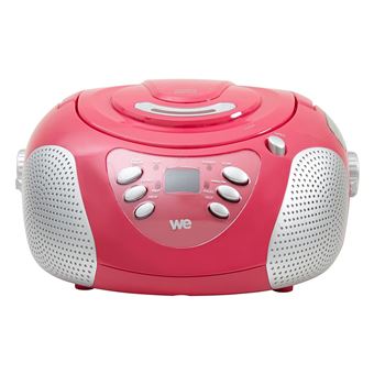 We Connect Weradcdusbr Radio Cd Mp3 Usb Sd Rose Accessoires