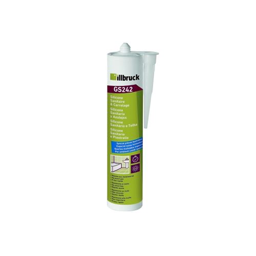 Mastic silicone sanitaire sl241 nec+ transparent 310ml REMPLACEPAR8233