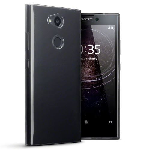 Coque Souple en Gel Silicone pour Sony Xperia L2 Mate Fine et Légère - Gris