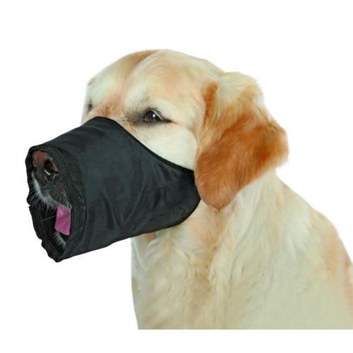 Trixie Museliere Polyester M Noir Pour Chien