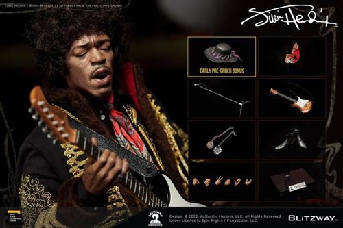 Figurine Blitzway - James Marshall Hendrix - Jimi Hendrix