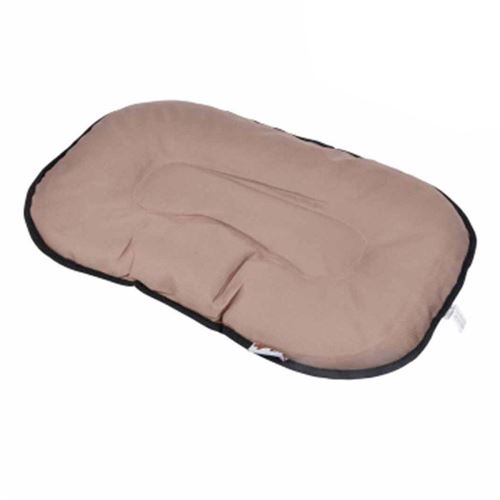 Comparer les prix de coussin flocon 69cm bicolore taupe/gris