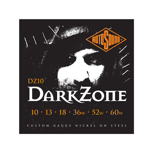 Rotosound DZ10 Dark Zone - Jeu de cordes guitare électrique - 10-60