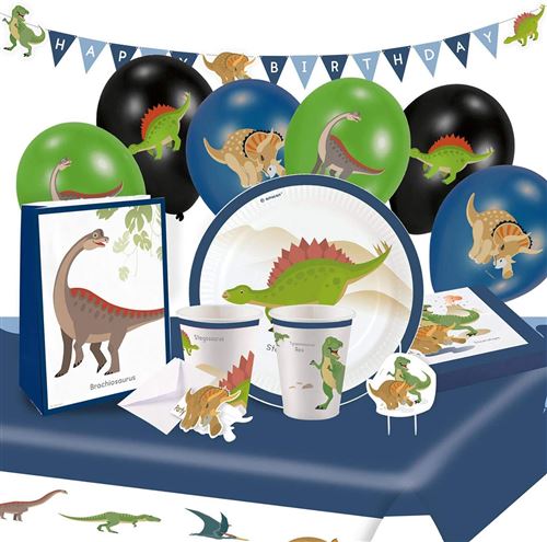 Amscan paquet de fête Happy Dinosaurus61-pièces