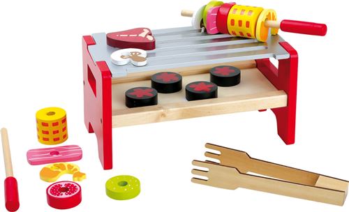 Legler - 2020811 - jeu d'imitation - cuisine - barbecue de table - brochettes