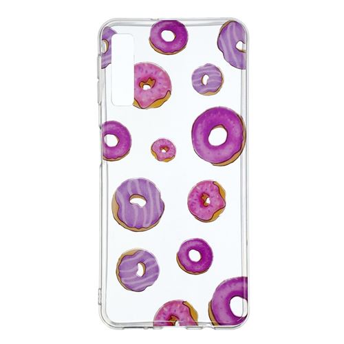 Coque en TPU impression de motifs motif beignets pour votre Samsung Galaxy A7 (2018) A750