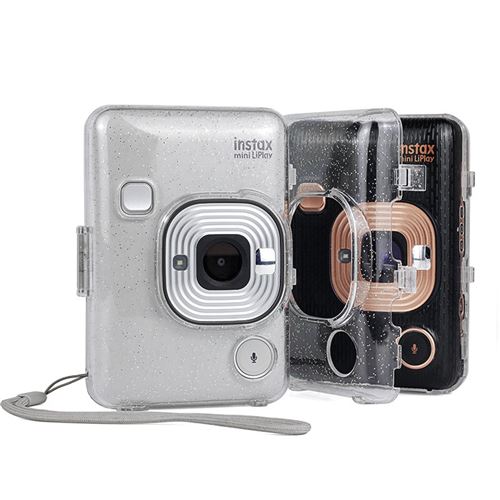 Étui de protection antichoc transparent brillant pour Fujifilm Instax Mini Liplay