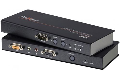 Extendeur KVM ATEN CE770 USB/VGA + audio + RS232 300m