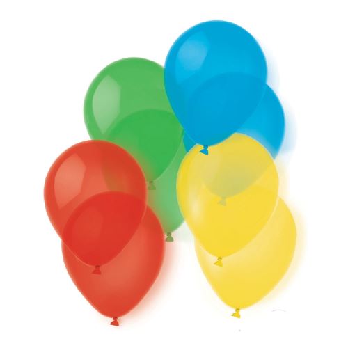 Amscan ballons 8 pièces multicolores