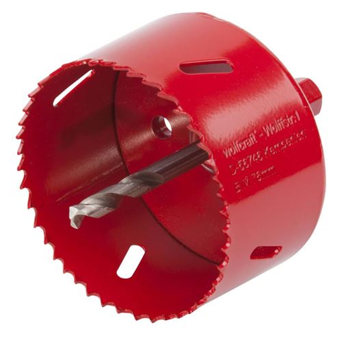 Non Communiqué Rouge Wolfcraft Scie Cloche 76 Mm Bi-Métal - Image 1