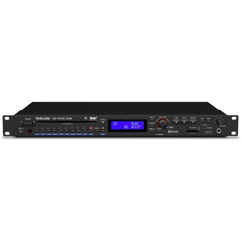 Tascam CD-400UDAB lecteur de médias avec radio et récepteur Bluetooth
