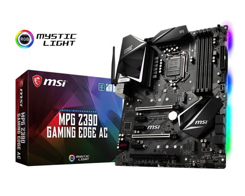 MSI MPG Z390 GAMING EDGE AC motherboard LGA 1151 (Socket H4) ATX Intel Z390