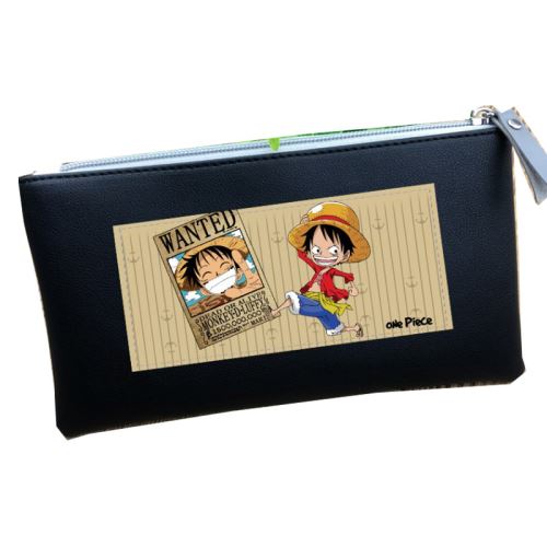 Trousse à crayon personnalisé manga - One Piece #A (20.5x11cm)