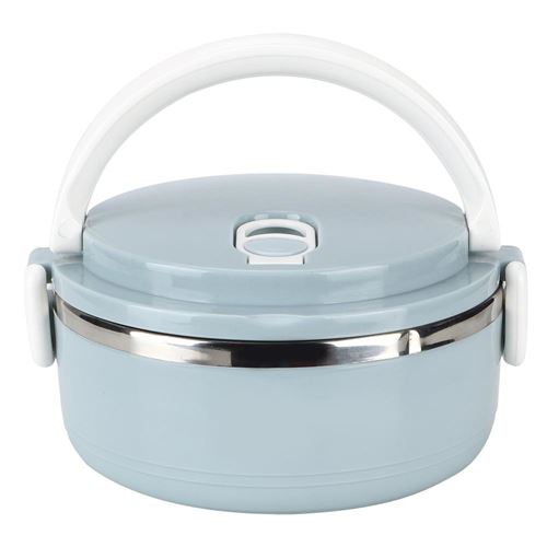 GENERIQUE - Lunch Box - Isotherme - Acier inoxydable - Bleu - Image 2