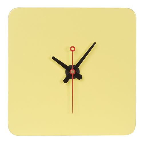 Horloge Ignass Jaune Citron