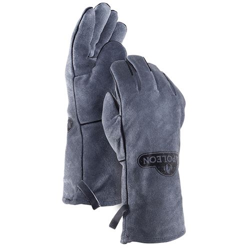 Napoleon 62147 Gants de Barbecue en Cuir Noir et Gris