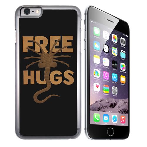 Coque pour iPhone 7 free hugs alien