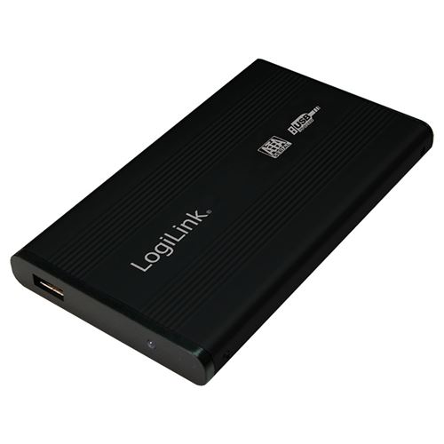 LogiLink Boîtier pour disque dur SATA 2,5', USB 2.0, noir