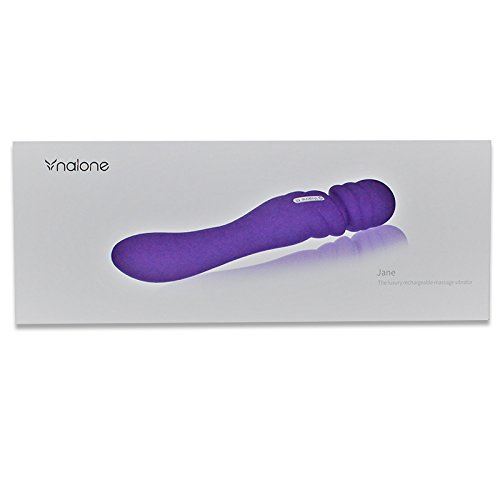 NALONE Wand Jane, Stimulateur Clitoridien et Vaginal, Sextoys polyvalent pour stimulation clitoridienne & point G avec une pénétration vaginale, Violet