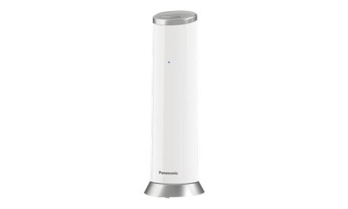 Panasonic KX-TGK210 - Téléphone sans fil avec ID d appelant - DECT\GAP - (conférence) à trois capacité d appel - blanc