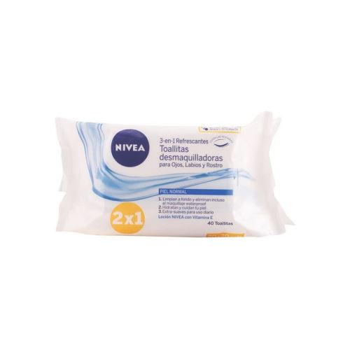Lingettes démaquillantes Nivea (Quantité 40 uds)