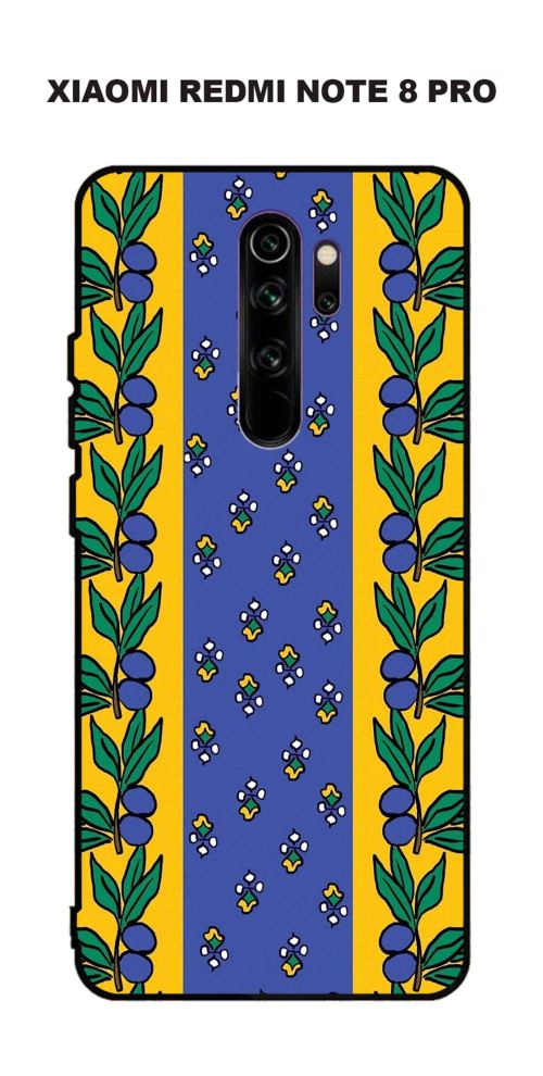 Coque Tissus Provençal-2 pour Xiaomi Redmi NOTE 8 PRO