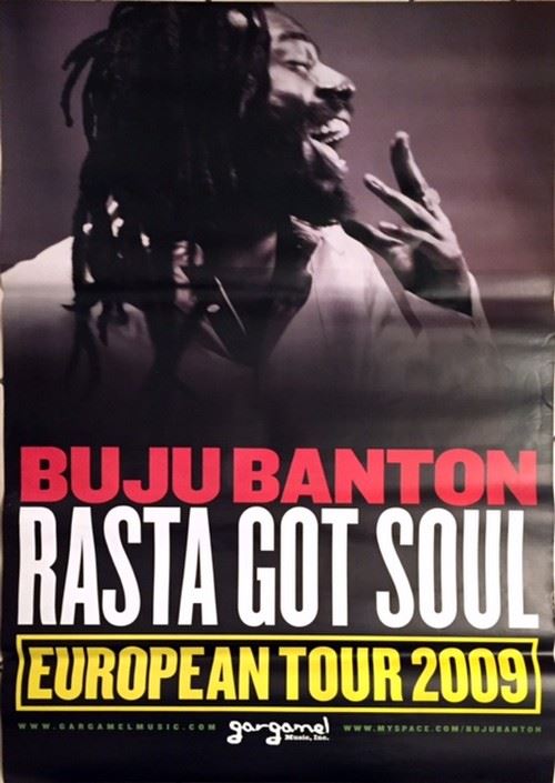 BUJU BANTON - 80x120 cm - AFFICHE / POSTER
