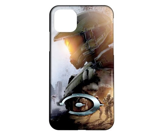 Coque rigide compatible pour iPhone 11 Pro Max Halo Master Chief Concept Art 06