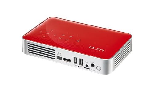 Vivitek Qumi q38, Compact Projecteur Full HD en Format de Poche Batterie intégrée