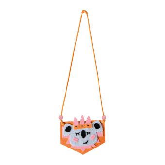 DIY - Loisirs Créatifs Enfants - Kit Collier - Feutrine Koala Indien - 1