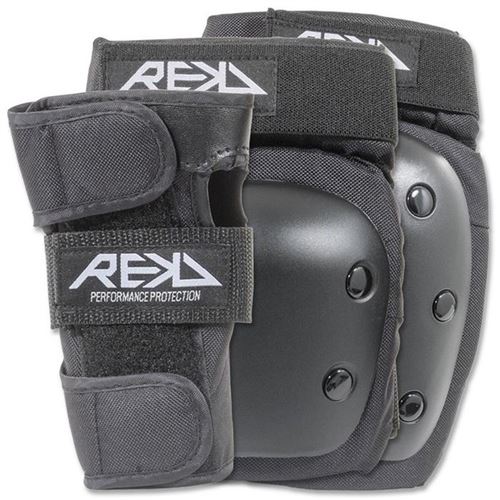Set de protection complet REKD Junior Heavy Duty Triple Pad SetSmall Noir