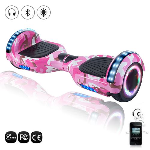 Hoverboard 6,5 Pouces Bluetooth+ sac de transport+ télécommande
