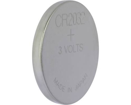 GPBM Piles bouton Lithium CR2032 - blister de 1 pile