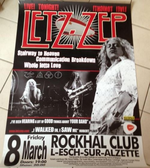 Letz Zep - 80x120 cm - AFFICHE / POSTER