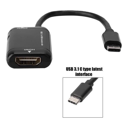 Adaptateur de câble USB vers HDMI 1080P HD TV pour tablette-phone