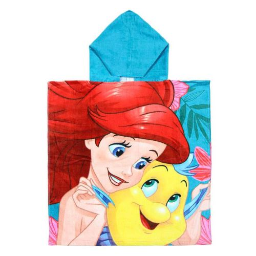 Serviette Poncho La Petite Sirène Disney en coton
