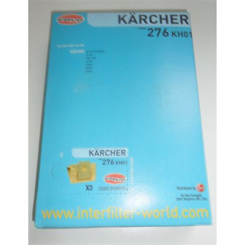 Sacs x3 pour aspirateur karcher - 8690717