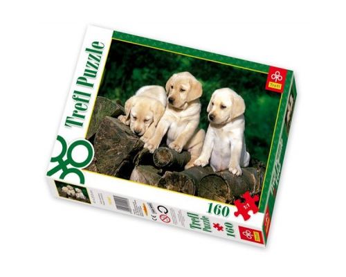 Puzzle 160 Pièces : Petits Labradors, Trefl