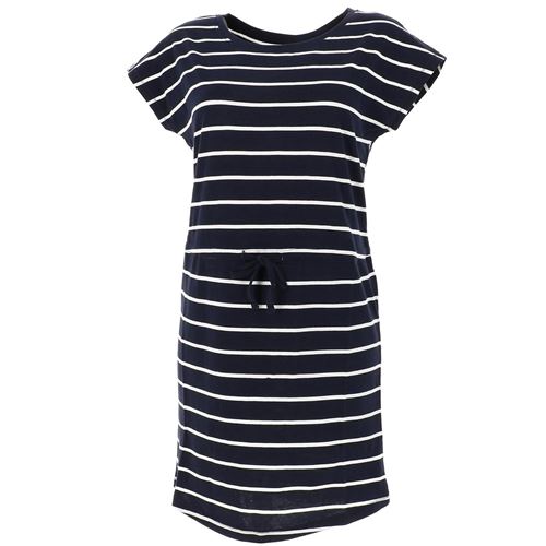 Robe Only May navy/ecru dress l Bleu taille : L réf : 18696
